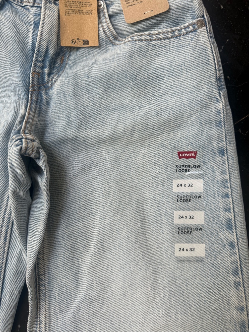Levi's Light Blue Flare Jeans - Picture 6 of 9